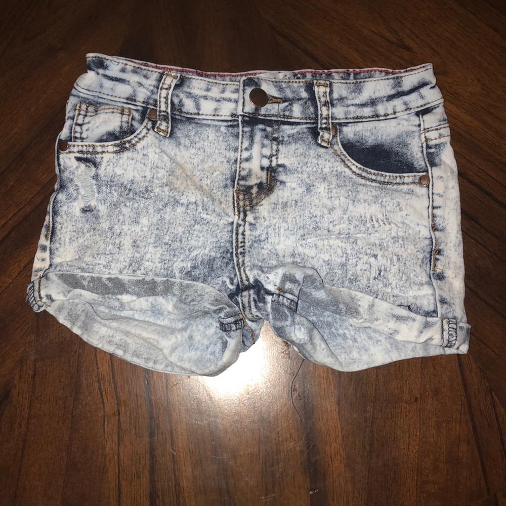 Denim shirts with studded back pockets